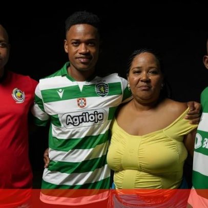 Geny é talismã frente ao Benfica e recebe bênção do pai