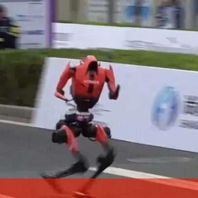 Robô vence meia-maratona e pode bater recorde mundial entre humanos