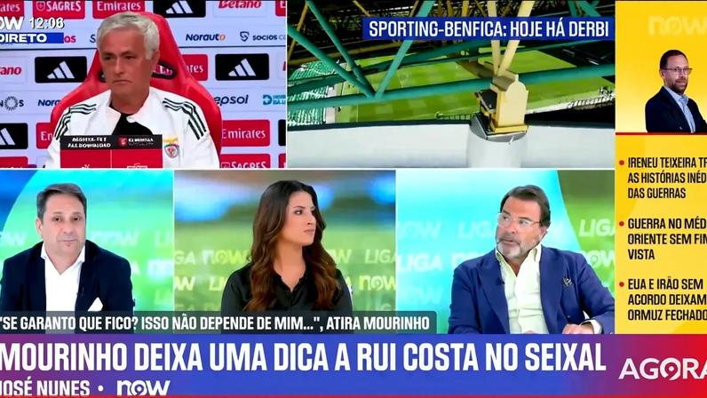 Mourinho mantém continuidade para o próximo ano, apesar de 3.º lugar