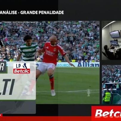 Dérbi gera polémica: João Pinheiro assinala penálti para o Sporting após VAR