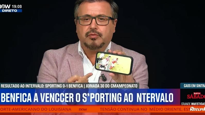 Vítor Pinto: «As regras são claras e o penálti a favor do Sporting devia ter sido repetido. É um erro grosseiro»