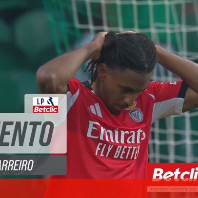 Leandro Barreiro falha oportunidade na baliza após cruzamento de Lukebakio