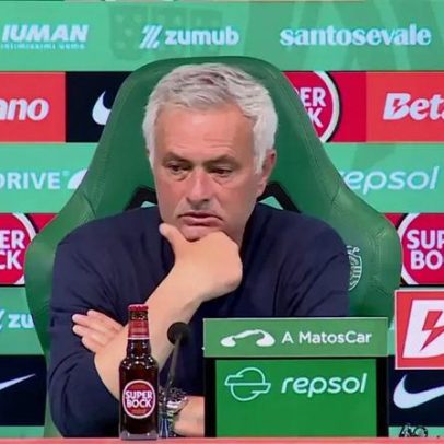Mourinho elogia o Sporting, diz que jogam bem, mas podiam ter perdido pontos