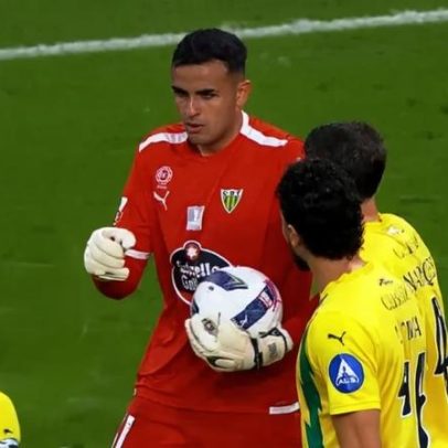 Alan Varela falha penálti frente ao Tondela