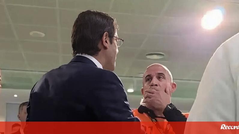 Presidente do Benfica não escondeu insatisfação