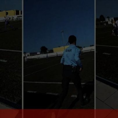 Confrontos em jogo de juniores no Algarve