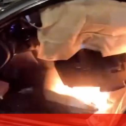 Carro explode durante concentração ilegal em Chicago; multidão foge
