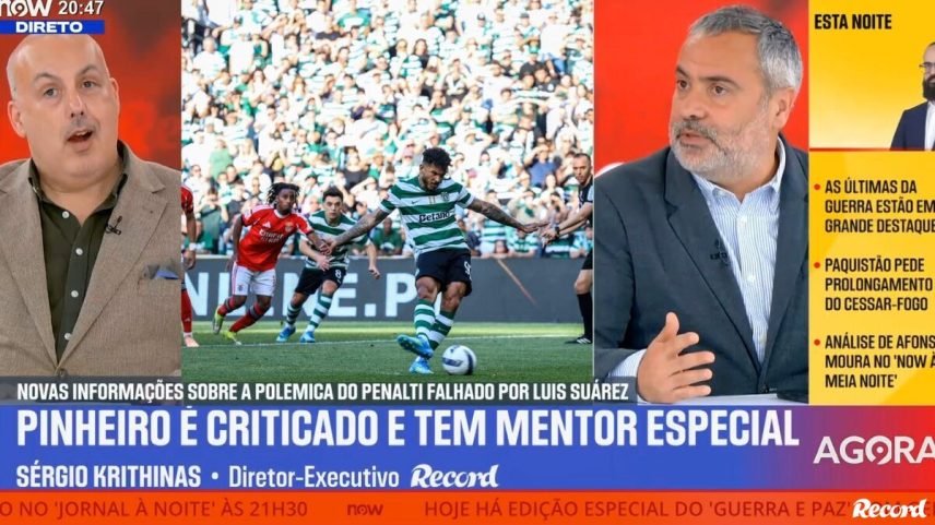 Árbitros nacionais e internacionais com leituras diferentes do penálti de Suárez: como se explica a confusão?