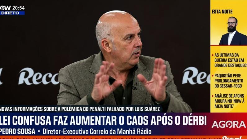 Pedro Sousa acusa João Pinheiro de ser mais protegido que outros árbitros