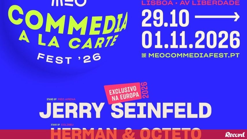 Jerry Seinfeld atua em novembro no Festival Internacional de Humor de Lisboa