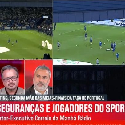 Pedro Sousa critica risos do coordenador de segurança do FC Porto