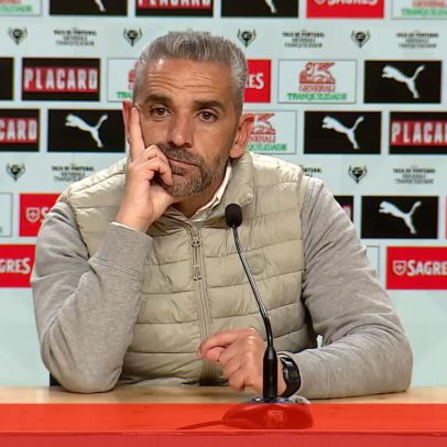Rui Borges comenta paragens de Rui Silva, jogo terminou com problemas físicos