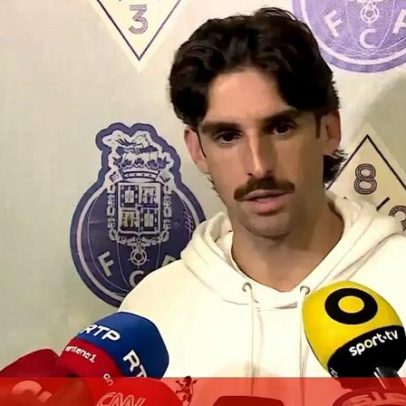 Trincão evita falar sobre críticas de Farioli