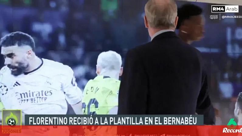 Clima pesado? O cumprimento frio entre Florentino Pérez e Vinícius Júnior antes do Real Madrid-Alavés