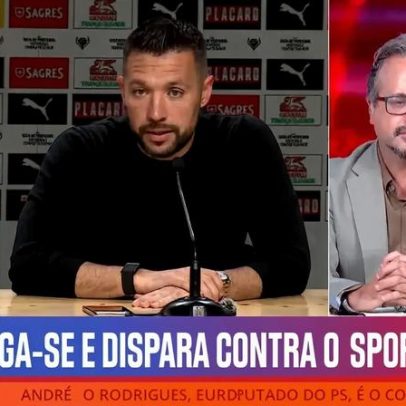 Farioli: o Porto esmagou com pitons nas pernas do Sporting