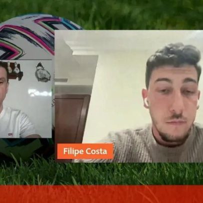 Filipe Costa, filho de Rui Costa, revela que os pais o incentivaram nos estudos