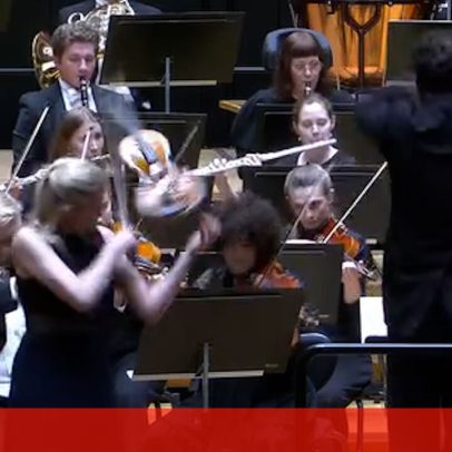 Violino de 1 milhão de euros cai no palco após toque acidental do maestro