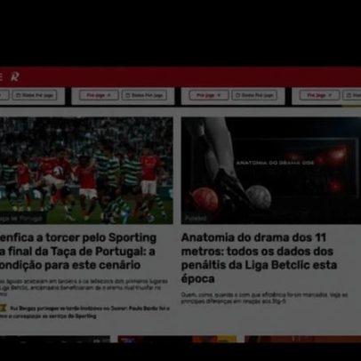 Benfica pode torcer pelo Sporting na Taça, Gabri Veiga arrisca castigo pesado