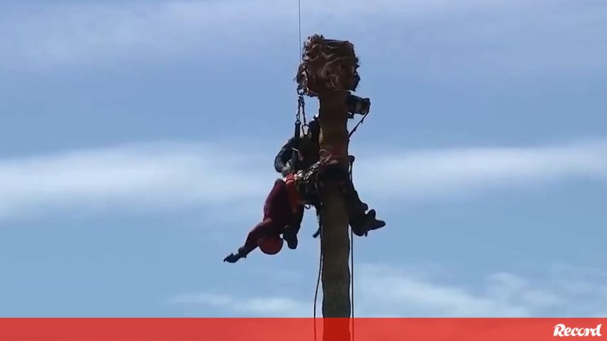 Transportado em estado crítico