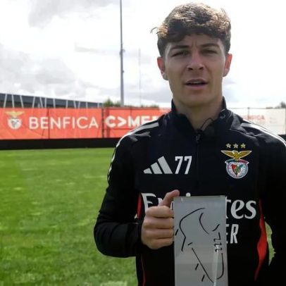 Gonçalo Moreira vence prémio de Melhor Jovem de março na 2.ª Liga
