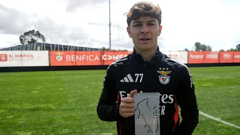 Gonçalo Moreira vence prémio de Melhor Jovem de março na 2.ª Liga