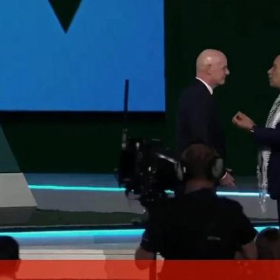 Infantino tentou reunir Israel e Palestina no Congresso da FIFA, sem sucesso