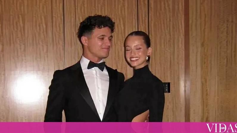 Margarida Corceiro e Lando Norris desfrutam noite especial em Alvalade