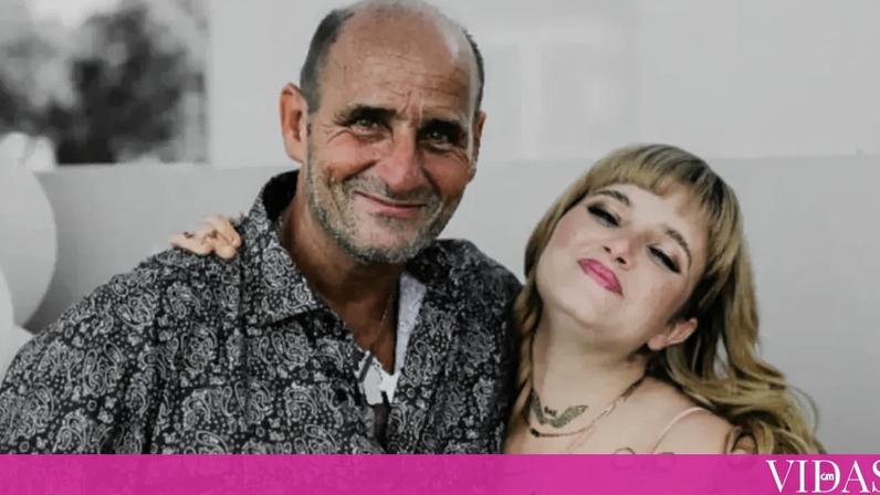 Carolina Deslandes e o pai Francisco