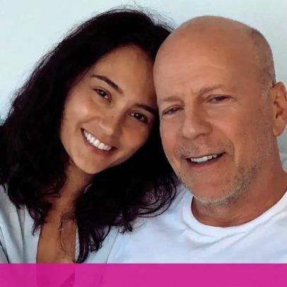 Esposa de Bruce Willis celebra 17 anos de casamento