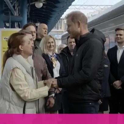 Príncipe Harry visita a Ucrânia em visita surpresa