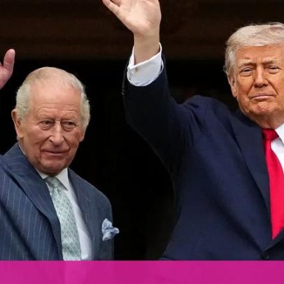 Trump elogia discurso do rei Carlos III durante visita aos EUA