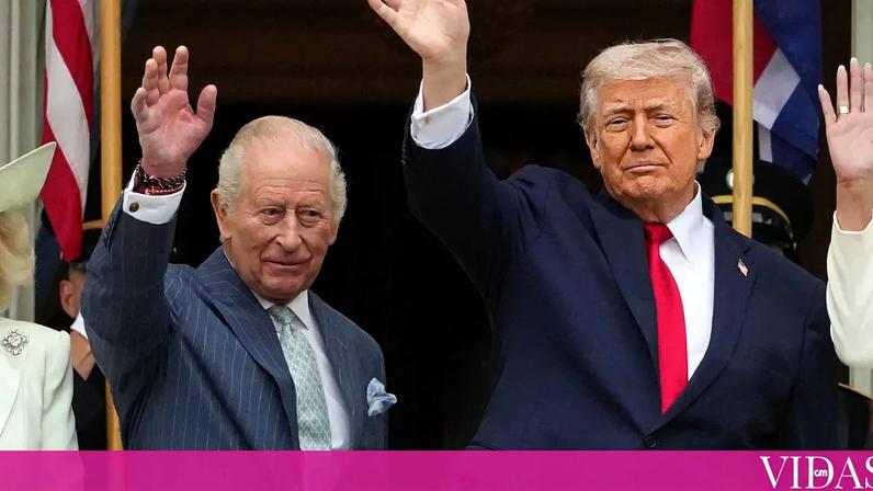 Trump elogia discurso do rei Carlos III durante visita aos EUA