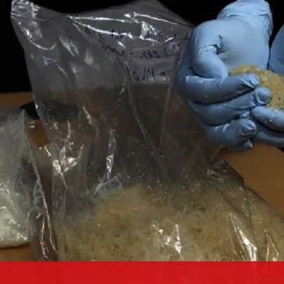 Anfetamina apreendida em Madrid muda de peso e cor após análise