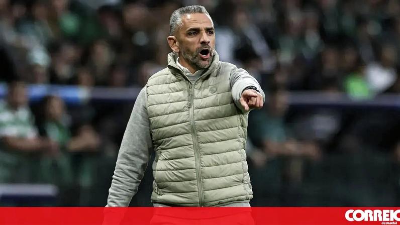 Rui Borges, treinador do Sporting