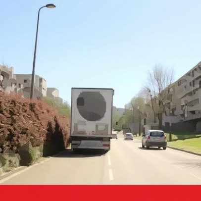 Condutor de camião identificado após colisão com carro em Braga