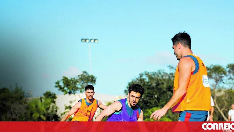 Pote chega desiludido com a poupança na seleção