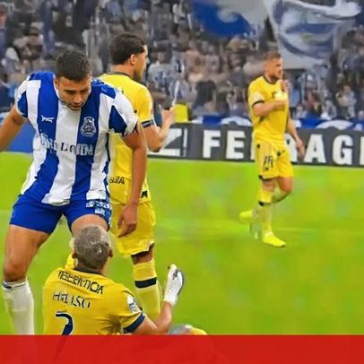 Imagens do suposto incidente com Alberto durante Porto-Famalicão estão sob análise