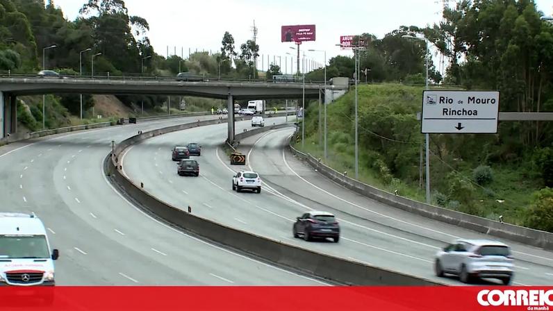 Trânsito condicionado hoje e terça-feira no IC19 (Lisboa-Sintra) por obras