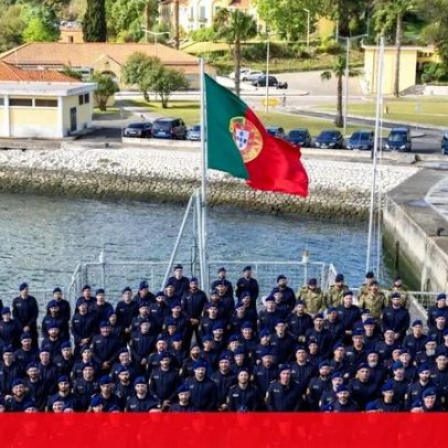 Fragata portuguesa parte para vigiar os russos no Báltico