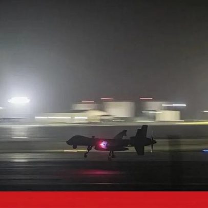 Drone norte-americano aterra novamente na Base das Lajes, Açores