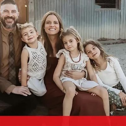 Casal enfrenta dupla batalha contra o cancro enquanto cuida das três filhas