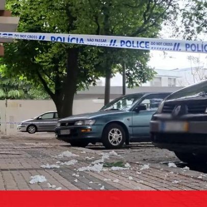 Jovem detido em Braga após destruir apartamento e ter catana na mão