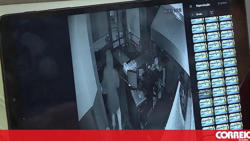 Dono de confeitaria presencia assalto via telemóvel