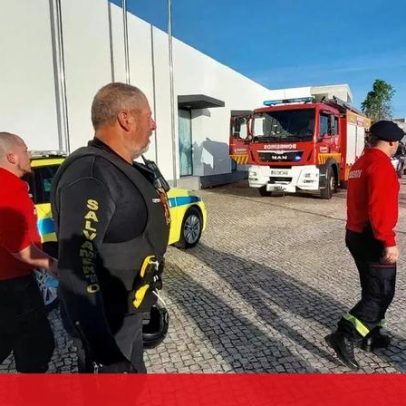 Polícia Marítima salva idoso após queda no rio em Portimão