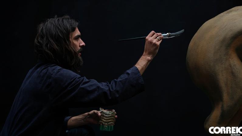 JP: infância difícil e autismo, refúgio no desenho que o tornou pintor