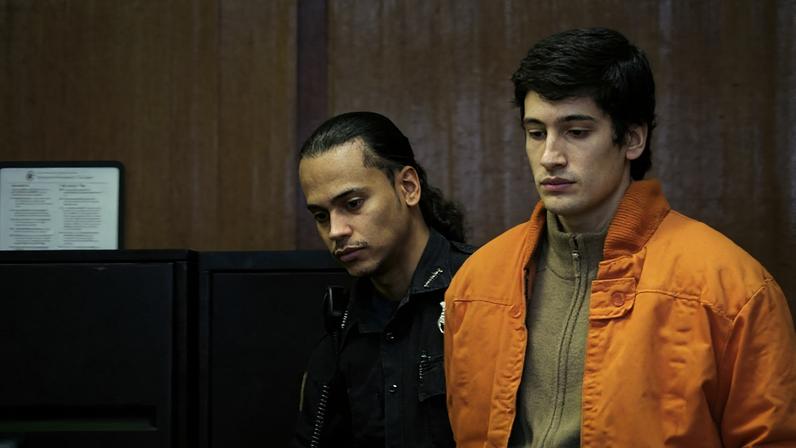 Renato Seabra surge em tribunal, após a morte de Carlos Castro em Nova Iorque