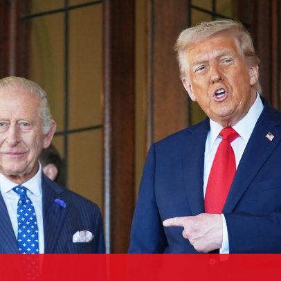 Trump discursa na visita de Carlos III aos EUA sobre manter relações próximas