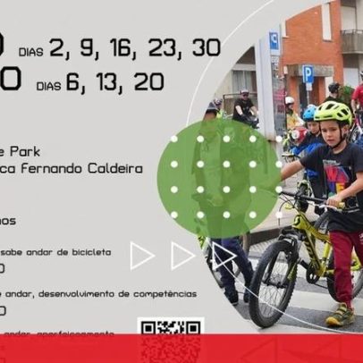 Águeda ensina crianças a pedalar com segurança no Bike 4 Kids