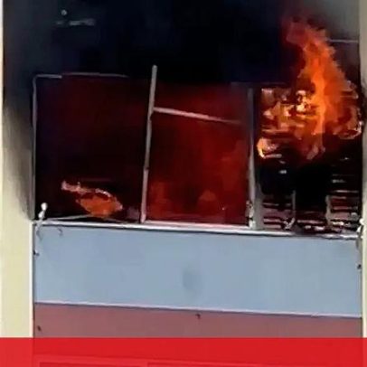 Incêndio em prédio na Amadora deixa várias pessoas assistidas