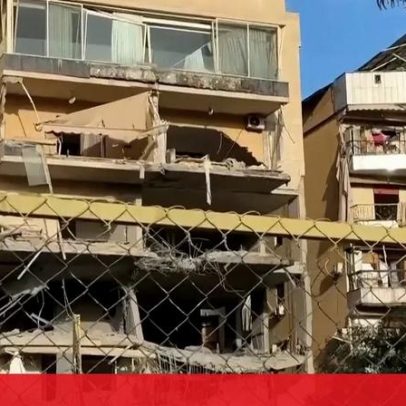 Ataque israelita em Beirute deixa pelo menos cinco mortos e 21 feridos